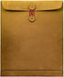 Hide & Drink Full Grain Leather Mailing Envelope Document Holder, Vintage Vertical Protector