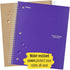 Five Star Spiral Notebooks, 5 Subject, Wide Ruled, 200 Sheets, Assorted Colors, 6 Pack