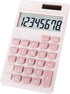 Basic Calculator, Cute Mini Desktop Pocket Size Calculators for Home, School, Office (Pink)