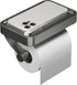 DGYB Bathroom Toilet Paper Holder Wall Mount Grey Paper Towel Holder with
