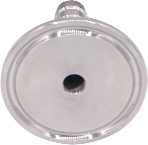 DERNORD 2 Pack 1.5" Tri Clamp to 3/8" Hose Barbed Adapter - SUS304 Sanitary Hose Barb Pipe Fitting
