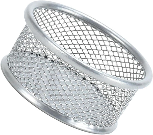 Paperclip Holder Clip Container, Mesh Clip Organizer for Office Desk Accessories