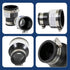 6I55 Flexible PVC Reducing Coupling, 3.5" x 2.4" Inner Diameter, Black with Stainless Steel Clamps