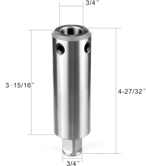 JESTUOUS Weldon Shank Adapter for 3/4 Inch Annular Cutter Extension, 100mm Heavy Duty Alloy Steel Tool