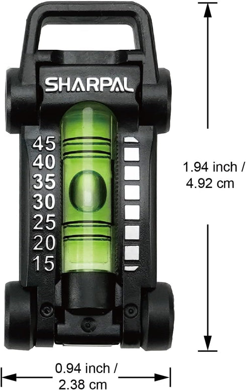 SHARPAL 194H Whetstone Knife Blade Sharpener, Angle Guide for Chisel/Plane Iron Blade Honing, Knife Sharpening Trainer
