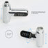 Hamwesh 360 Shower Thermometer, LED Digital Display Rotating Screen Instant Read Water Temperature Gauge