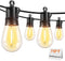 Brightever LED Outdoor String Lights, 75FT Patio Lights with 26 S14 Shatterproof