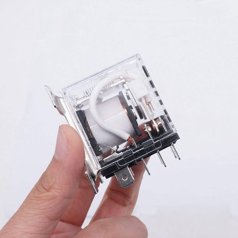 TWTADE/JQX-12F-2Z 30A DPDT 2NO+2NC General Purpose High Power Relay DC 24V Coil Voltage 8 Pin