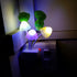 AUSAYE Color Change Led Night Light w/Smart Sensor, Plug-in Night Lights for Kids Adults Cute Mushroom Night Light Lamp