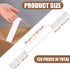 120pcs Adhesive Carry Handle, Stick on Carrying Handle Box Handles Straps Box Straps for Carrying Moving Lifting Boxes, up to 25 Pounds Carry Load