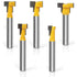 Keyhole Router Bit Set- 1/4 Inch Shank Router bits5 pcs Router Bit