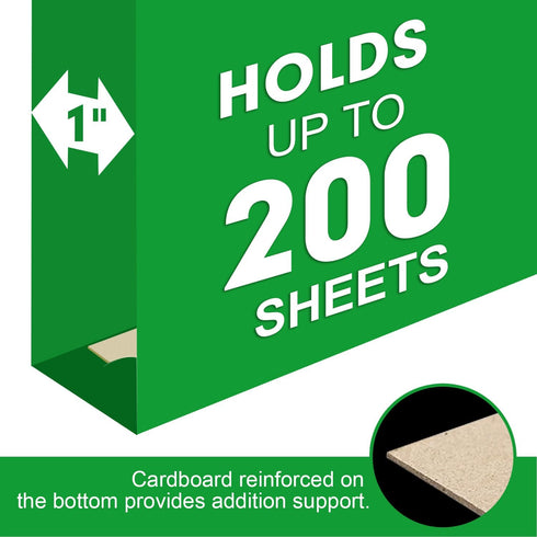 Extra Capacity Hanging File Folders, RAZCC 30 Pack, Letter Size, Heavy Duty 1 Inch Expansion for Bulky Files