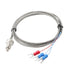 MECCANIXITY PT100 Thermocouple Temperature Sensor M8 Screw Probes -50 to 200°C 5ft