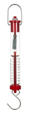 Eisco Labs Newton Force Meter Spring Scale - Max Capacity 20N, 2Kg, Dual Scale Labeled