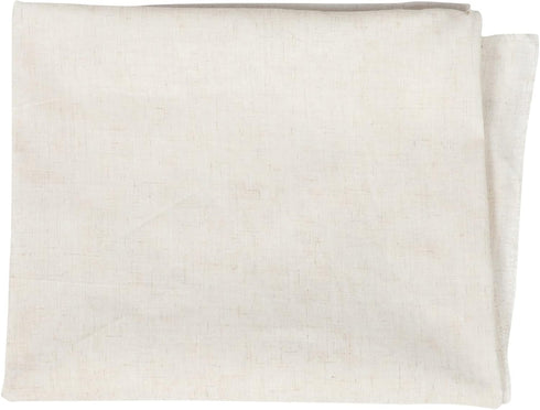 Uonlytech Lamp Shade Linen Pre-cut Round Craft Material for DIY Lampshade, White Fabric for Replacement Lamp Shades