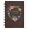 Christian Art Gifts Journal with Scripture: With God All Things Are Possible Matthew 19:26, 192 Ruled Pages, Large