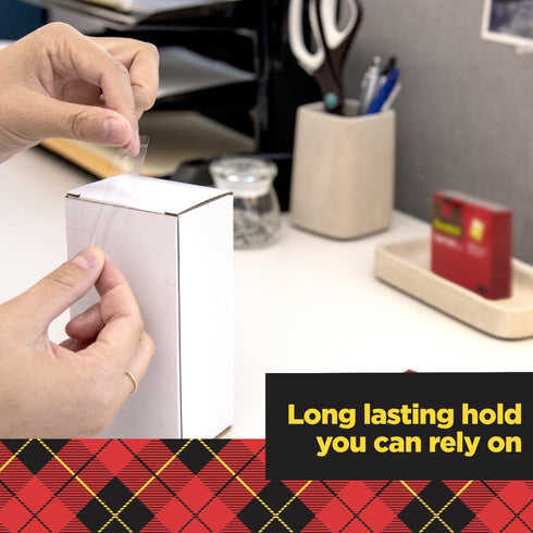 Scotch Super-Hold Tape, 10 Rolls, Transparent Finish, 50% More Adhesive, 3/4 x 800 Inches, Boxed