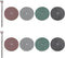 The Lord of the Tools 52-Piece Polishing Wheel Assortment with 2.35mm Mandrel Shank for Jewelry Making, Woodworking