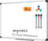 XBoard Magnetic Dry Erase Whiteboard 24 x 18 Inch, Double Sided Presentation Board for Home Office