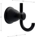 Franklin Brass KIN35-MB Kinla Robe Hook in Matte Black for Bathroom