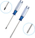 QfwdfcTrenz 4PCS Set, Set Small Screwdriver Tool Flat Head and Phillips, Small Screwdriver Steel Screwdrivers for Toys