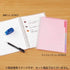 Kokuyo Campus Smart Ring Binder - B5 Pink Notebook Up to 60 Sheets, 26 Holes, Japan Import
