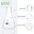 Utile Glass Erlenmeyer Flask Set - 50ml Narrow Mouth Borosilicate 3.3 Glass Flasks, 6pcs for Laboratory
