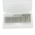 ?????? ???? 30 Pcs Needle Shape Diamond Burr Set for Rotary Tools, 1/8'' Shank for Stone Carving (Size: 1mm-3mm)