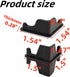 Sraseenomy 24 (12 12 Pcs Post Inserts Connectors for Storage Rack and Whalen Muscle Rack Shelving - PP Plastic, Sturdy