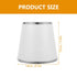 Bulb Table Lamp Shade Cover Chandelier Lamp Shades Fabric Cloth Clip on Light Shades Lamp Cover Square Drum Shade