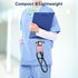 SKYREH 3M Stethoscope Holder Clip, PU Leather Stethoscope Hip Holder Lightweight Portable Holster for Physicians