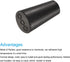MECCANIXITY 10 Pieces Rubber Tapered Plug, 8.2mm to 12.7mm Solid Test Tubes Bungs Stopper