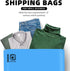 POLYSELLS 500 pcs Blue Poly Mailers, Strong Adhesive, Waterproof Postal Bags