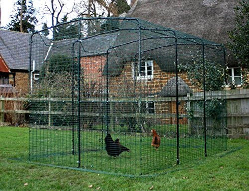 Clear Tarp for Chicken Run - Side Panel | Durable, Made from Thick, Clear Plastic, Allowing Sunlight Through Whilst