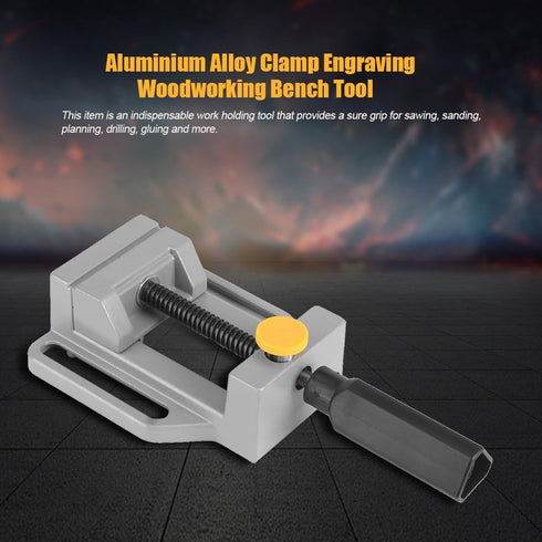 2 Inch 2.6inch Vice Aluminum Alloy Arrow Storage Case Flat Table Clamp | Premium Engraving Bench Tool for Woodworking |