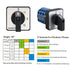 Baomain Rotary Cam Changeover Switch LW28-20/0123.3, 660V 20A, 12 Terminals, 4 Positions