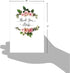 The Best Card Company Boss Thank You Greeting Card with 5 x 7 Inch Envelope (1 Card), Elegant Flowers C4175ABYG