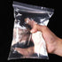 5 x 7 inch Clear Reclosable Poly Storage Plastic Bags, Pack of 100 for Candy, Cookies, Cards