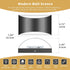 3 10W 1 Pack) TingMiao Black Modern LED Wall Sconce, Colors Indoor Wall Lights, Hardwired Up and Down Aluminum Wall