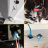 Vrupin 120 PCS T Wire Connectors - Blue 18-14AWG Waterproof T Taps for Automotive Electrical Wire Connectors Kit