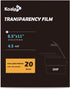 Koala Laser Transparency Film, Color Transparent Paper for OHP, Clear Overhead Projector