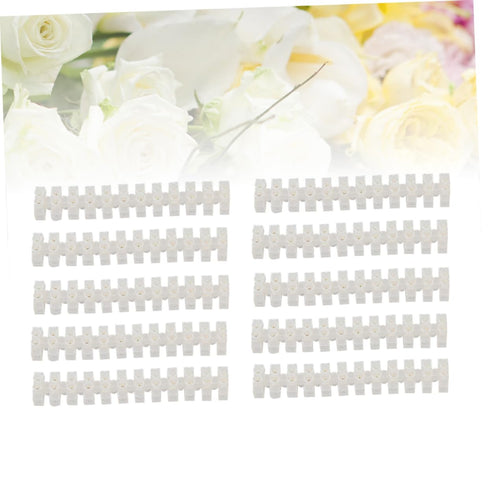 20pcs 12-Position 10a Terminal Strip High-Toughness Plastic Brass Firmware Electrical Wire Terminal Connector
