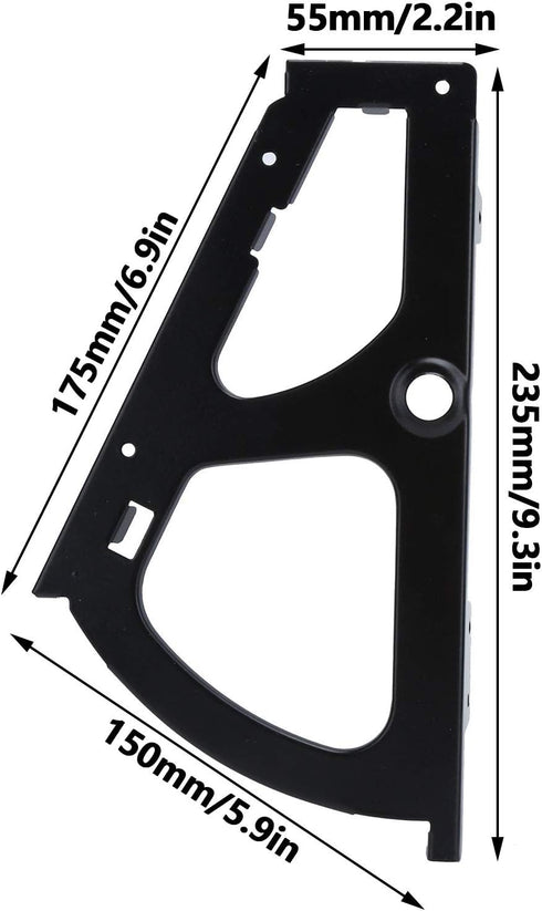 1 1 Layer Shoes Drawer Cabinet Hinges, Pair Steel Black Cabinet Frame Furniture Hinge, Shoes Drawer Cabinet Hinges
