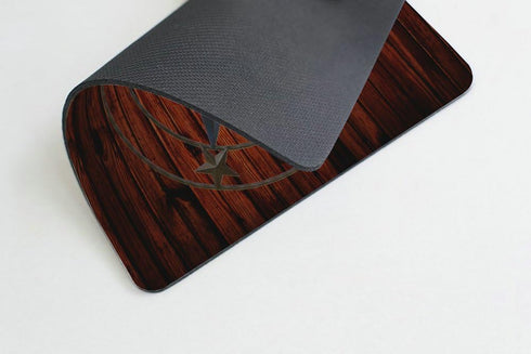 Western Texas Star Office Mouse Pad, Non-Slip Rubber Rectangle for Gaming