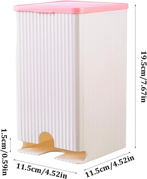 Generic Tampon Organizer Box - Compact Menstrual Storage Container | Portable Feminine Hygiene Holder, Bathroom Vanity