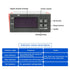 XINGYHENG STC-1000 DC 12V 10A Digital Display Temperature Controller, Thermostat with Relay Output and Sensors