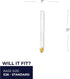 Bulbrite 705140 Bulb, 1 Count (Pack 1), Light of Clear