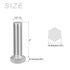 Hex Bolts 5Pcs (1/2-13x2") - 316 Stainless Steel UNC Fully Threaded Hex Head Screw Bolt for Furniture Repair, Silver