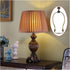 8-Inch [2set Antique Lamp Shade Harp Holder Fitter with Oriental Happiness Symbol Lamp Finial and Saddle Base for Table