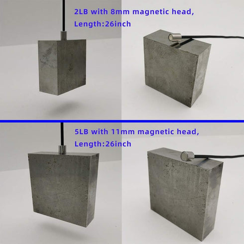 Flexible Magnetic Pickup Tool Set - 2LB & 5LB, 26" Bendable Extension Magnetic Pickup
